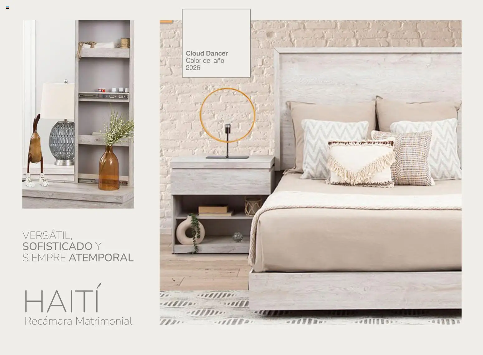 Nuevas ofertas de Muebles Dico válidas en toda la República Mexicana desde el 30/01/2026. ¡Encuentra las mejores ofertas en Muebles Dico catálogo Cloud Dancer Color del año 2026! | Página: 5