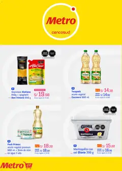 Vista previa de folleto Metro Cyber Wow de la Metro válido desde 13/07/2026 | Página: 2 | Productos: Mantequilla, Aceite