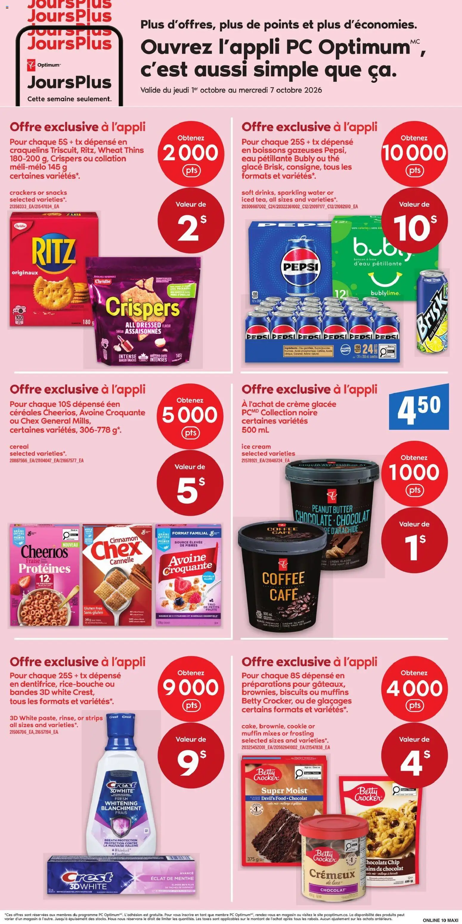 Maxi flyer valid from Oct 1, 2026 | Page: 14
