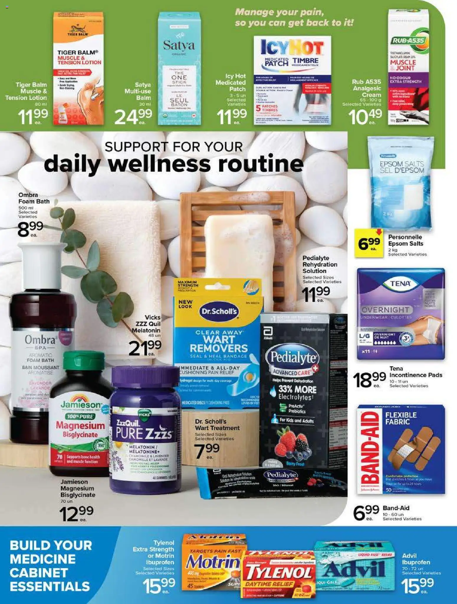 Metro flyer valid from Aug 27, 2026 | Page: 6 | Products: Incontinence pads, Bandage, Cabinet, Underwear