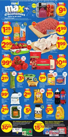 Preview of Maxi weekly flyer / circulaire from shop Maxi valid from 18.06.2026