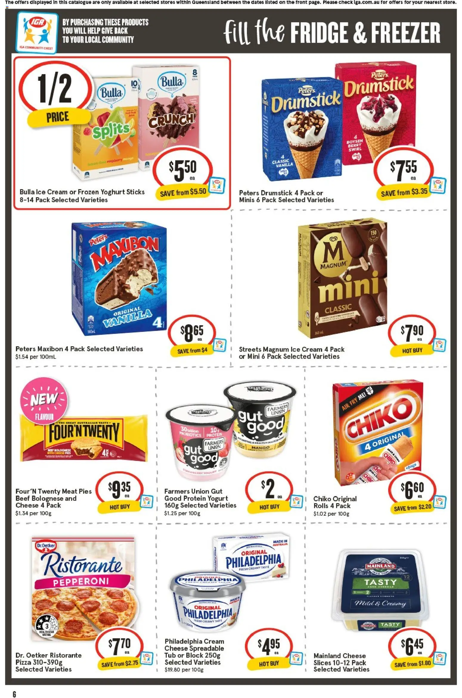 IGA catalogue - valid from 19/08/2026 | Page: 7 | Products: Beef, Ice, Freezer, Magnum