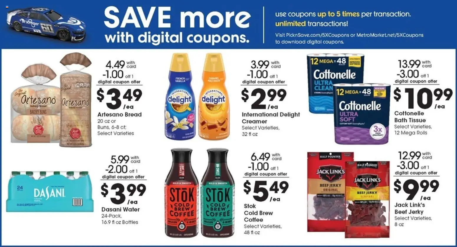 Pick ‘n Save Weekly Ad - valid from 09/16/2026 | Page: 8 | Products: Bath, Jerky, Bread, Beef