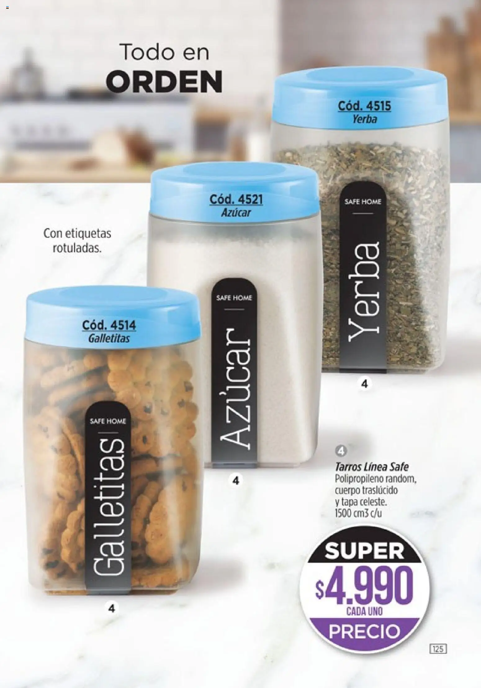 Catálogo Amodil Campaña 2 │ válido desde el 01.02.2026 | Página: 125 | Productos: Galletitas, Azucar, Yerba