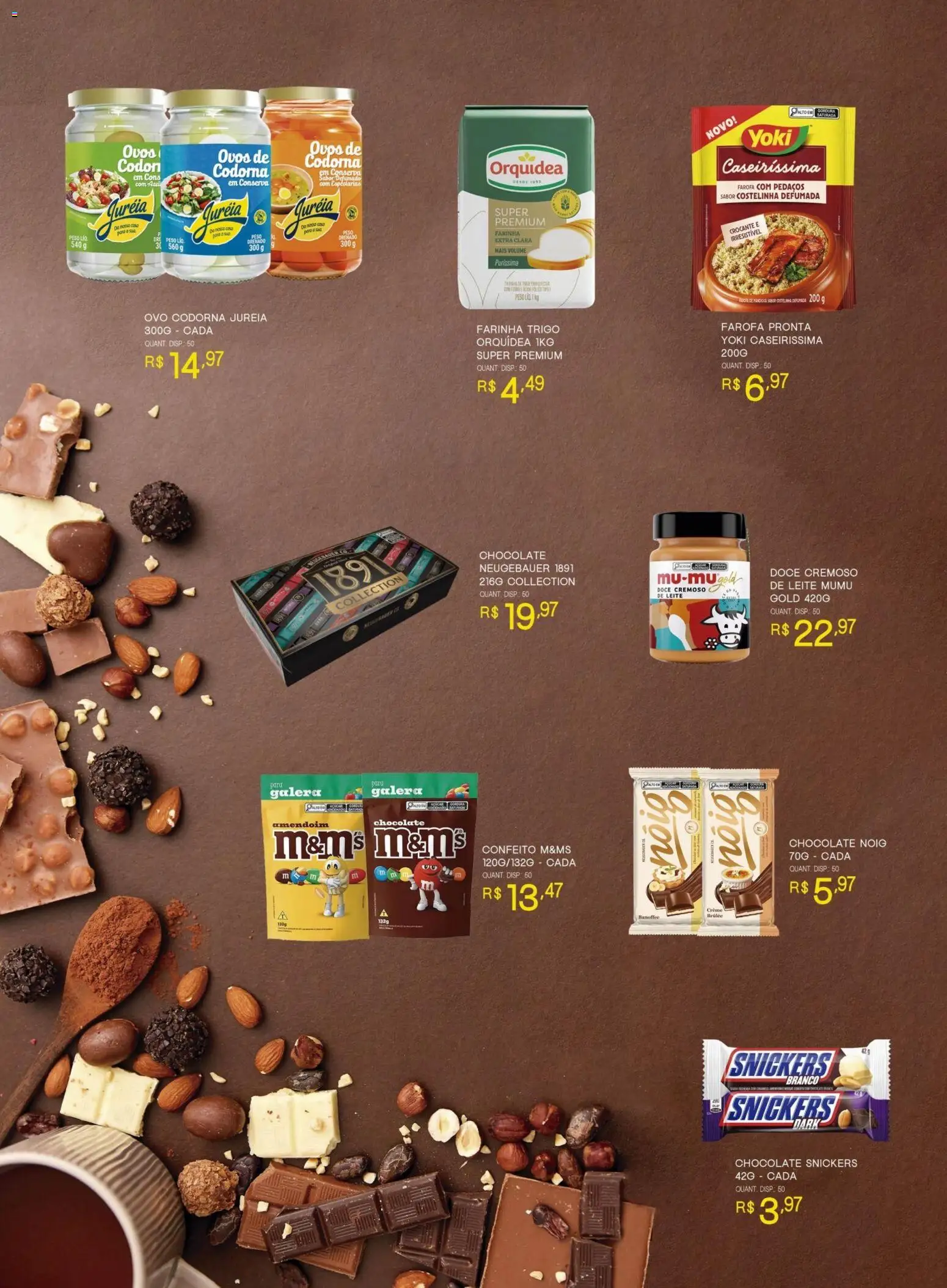Bistek Supermercados Folheto - válido de 29.04.2026 | Página: 2 | Produtos: Amendoim, Leite, Chocolate, Açúcar