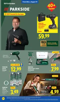 Preview of Lidl weekly ads valid from 08/26/2026 | Page: 30 | Products: Sealant, Gun