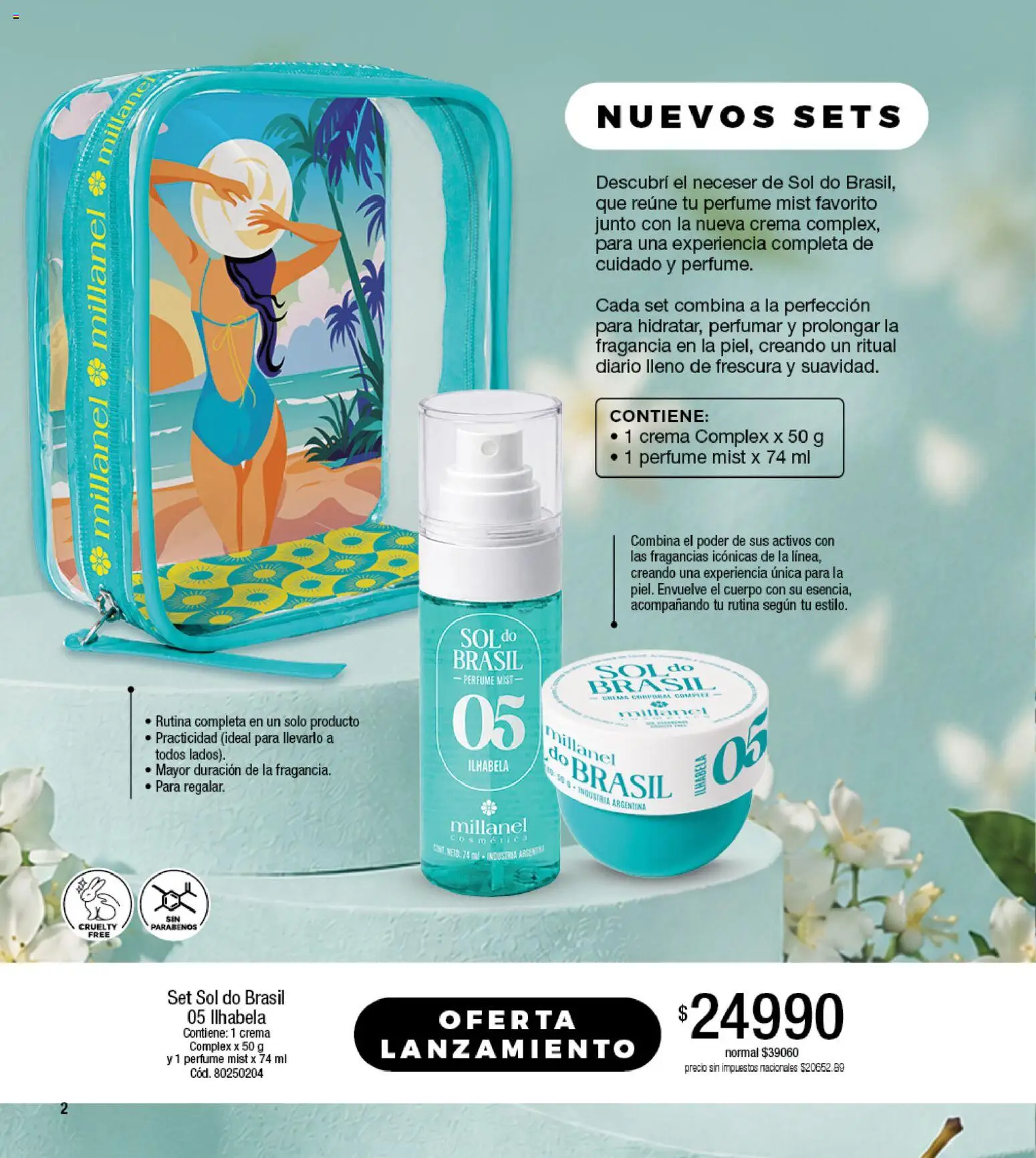 Millanel - Catálogo │ válido desde el 17/08/2026 | Página: 2 | Productos: Perfume, Fragancia, Neceser, Crema