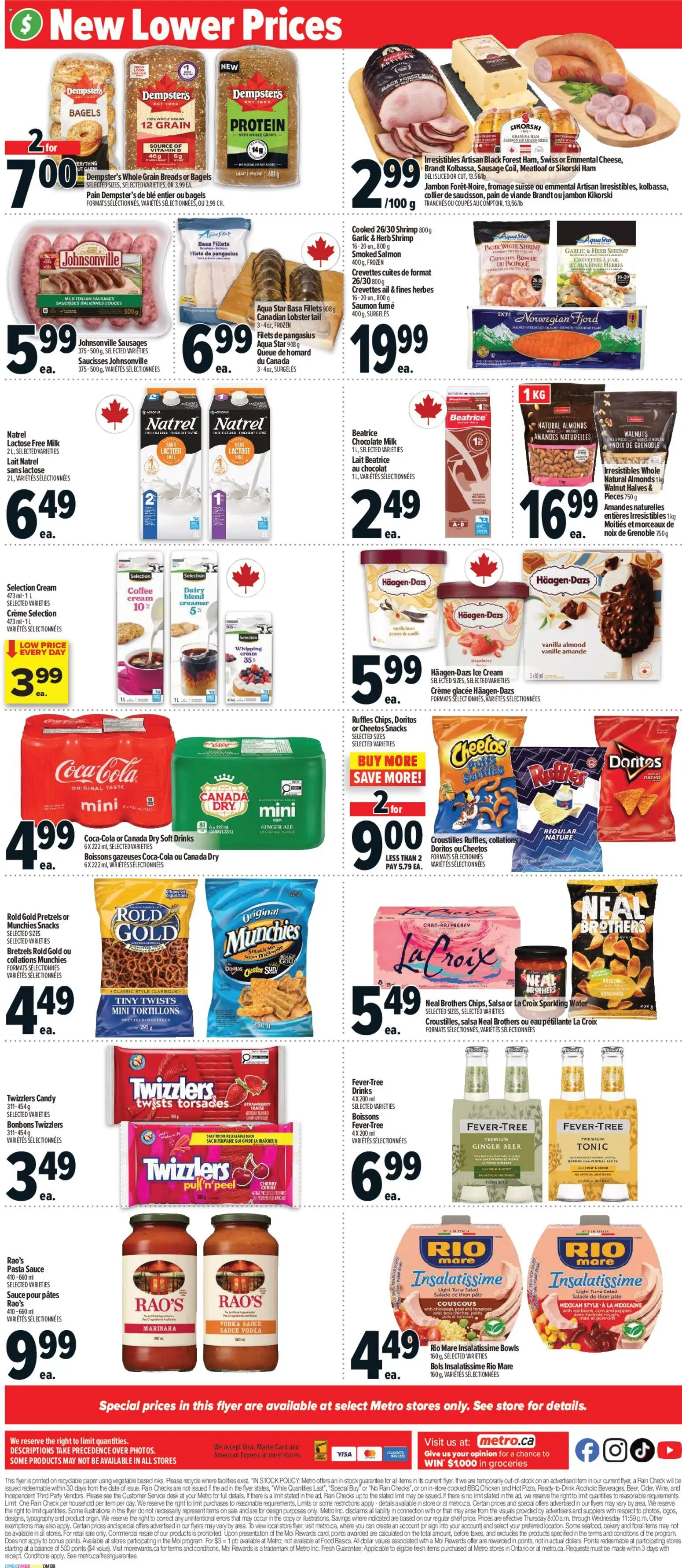 Metro flyer valid from 07.05.2026 | Page: 4 | Products: Cream, Ice cream, Bakery, Coffee