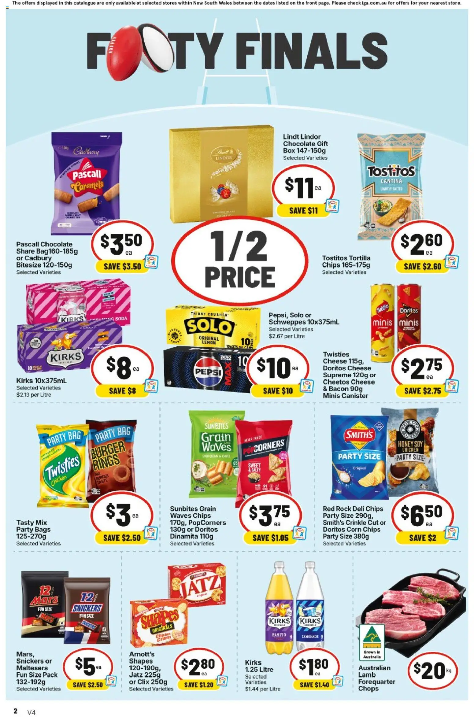 IGA catalogue - valid from 16/09/2026 | Page: 3 | Products: Honey, Cream, Lemonade, Bag