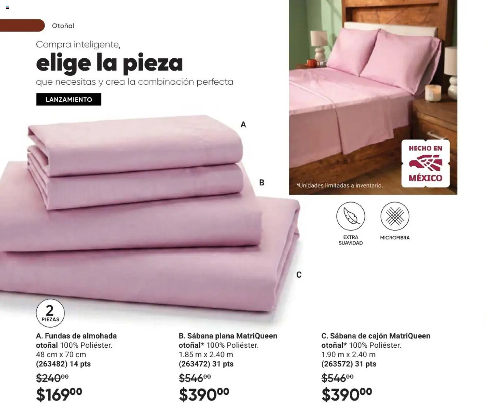 Nuevas ofertas de AVON válidas en toda la República Mexicana desde el 02/10/2026. ¡Encuentra las mejores ofertas en AVON Casa & Estilo 15 2026! | Página: 14 | Productos: Almohada