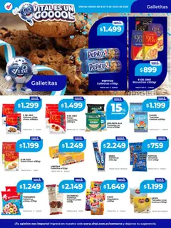 Vista previa Vital ofertas válido desde el 08.06.2026 | Página: 14 | Productos: Magdalena, Limón, Arroz, Galletas