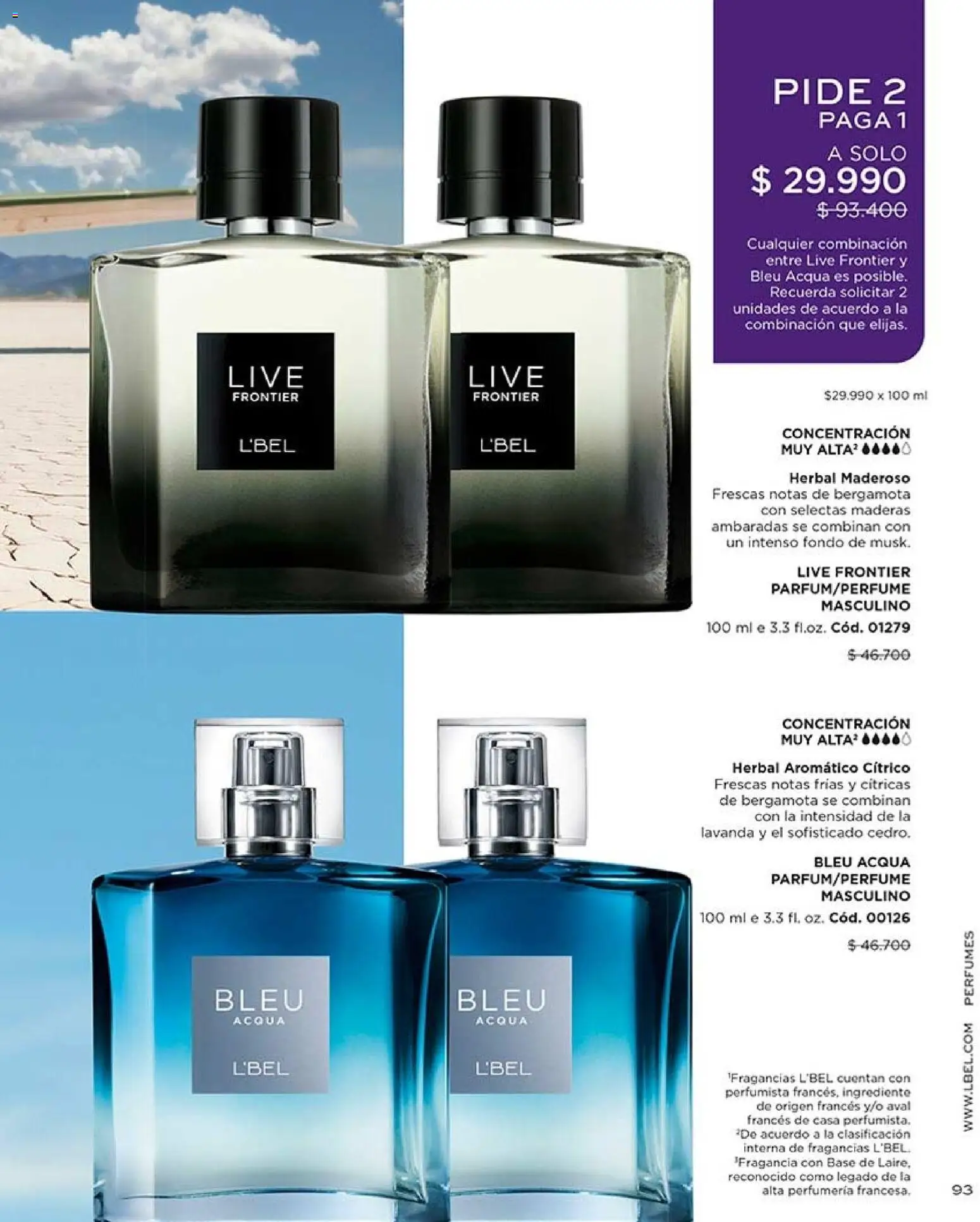 Catálogo L'Bel Campaña 13 │ válido desde el 26.07.2026 | Página: 93 | Productos: Perfumes, Fragancia, Base