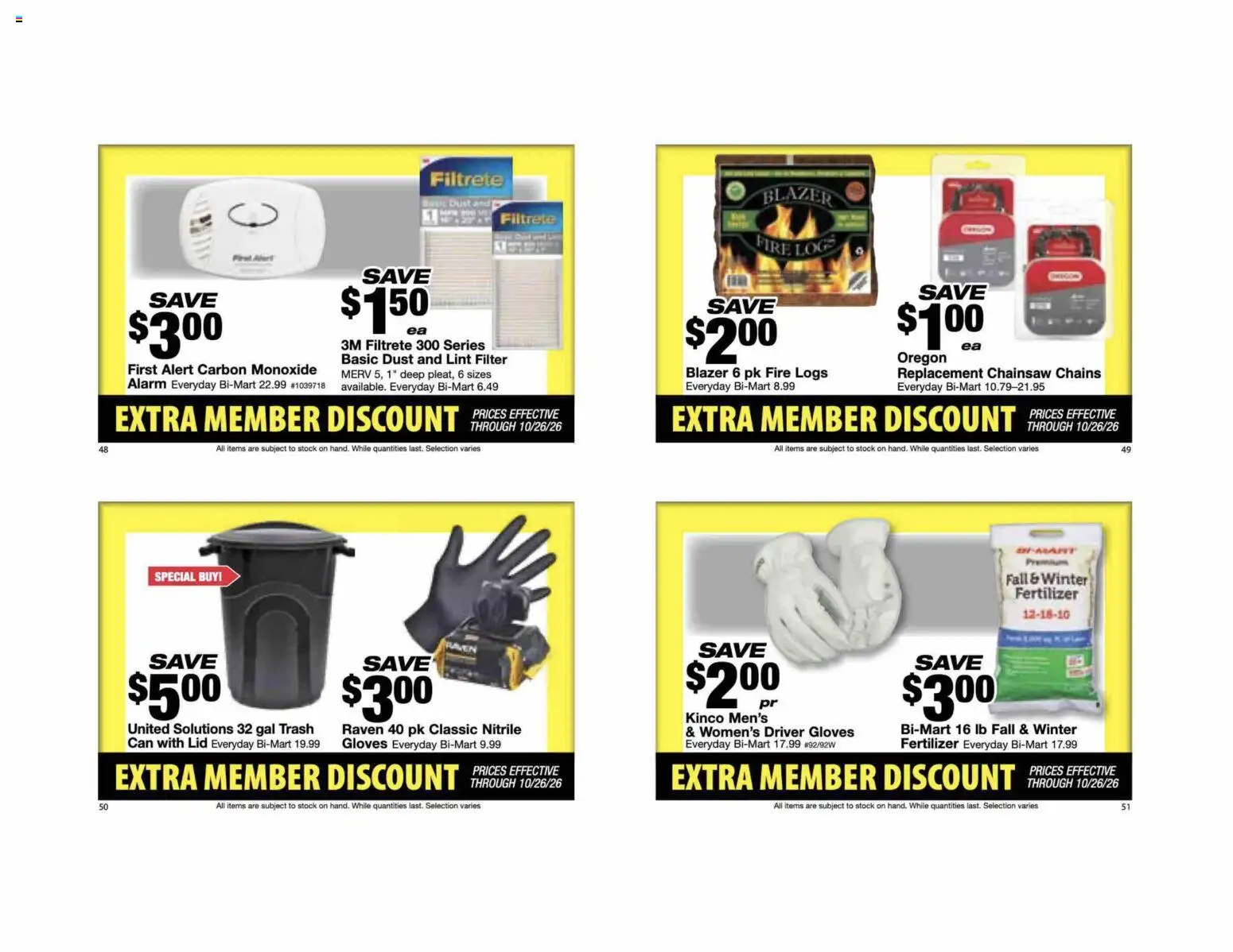 Bi-Mart Extra Member Discount Book - valid from 10/13/2026 | Page: 14