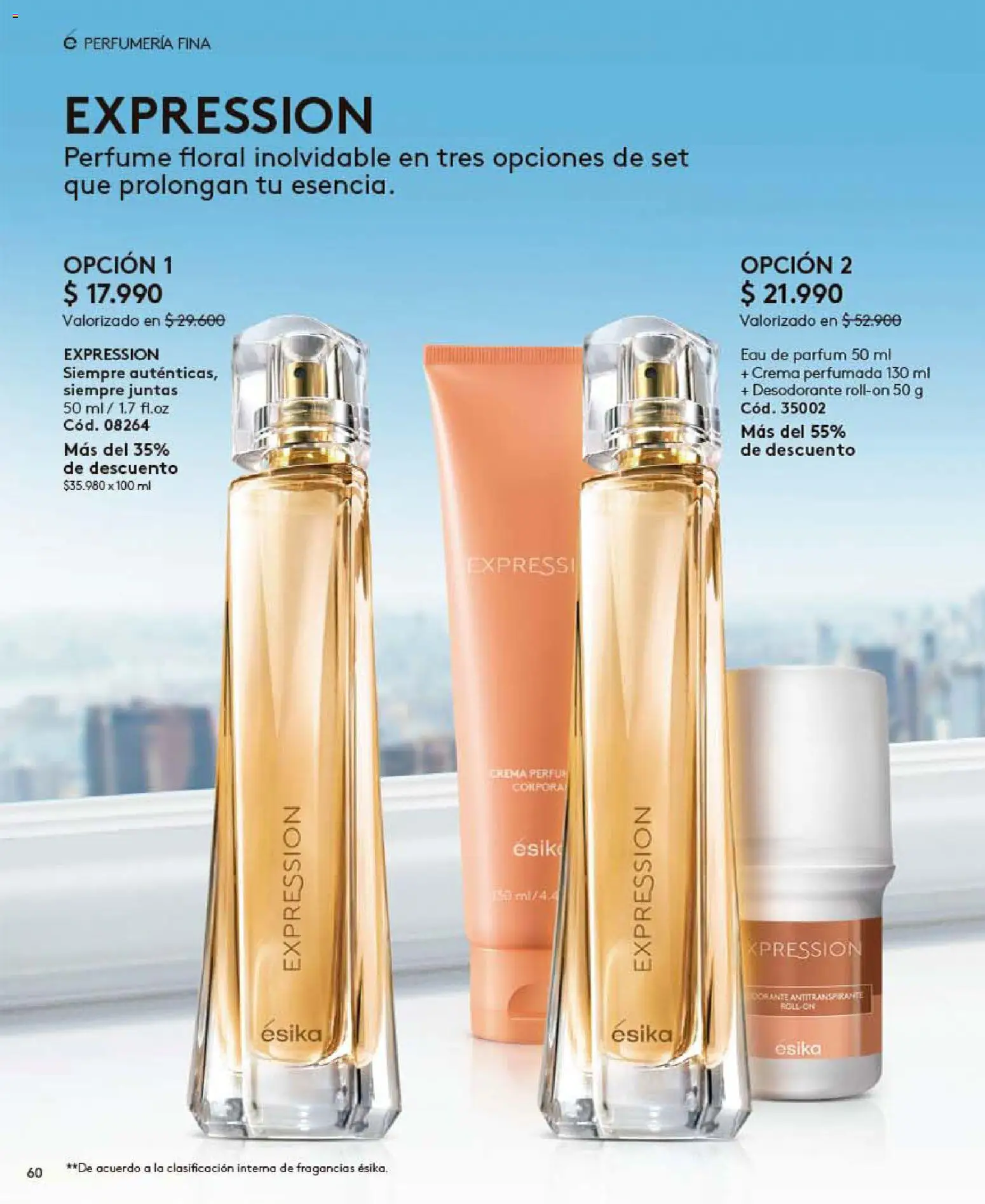 Catálogo Ésika Campaña 10 │ válido desde el 01.06.2026 | Página: 60 | Productos: Perfume, Desodorante, Crema