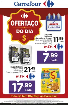 Carrefour ofertas do Dia - Pré-Visualização do folheto da loja Carrefour, válido de 21/10/2026