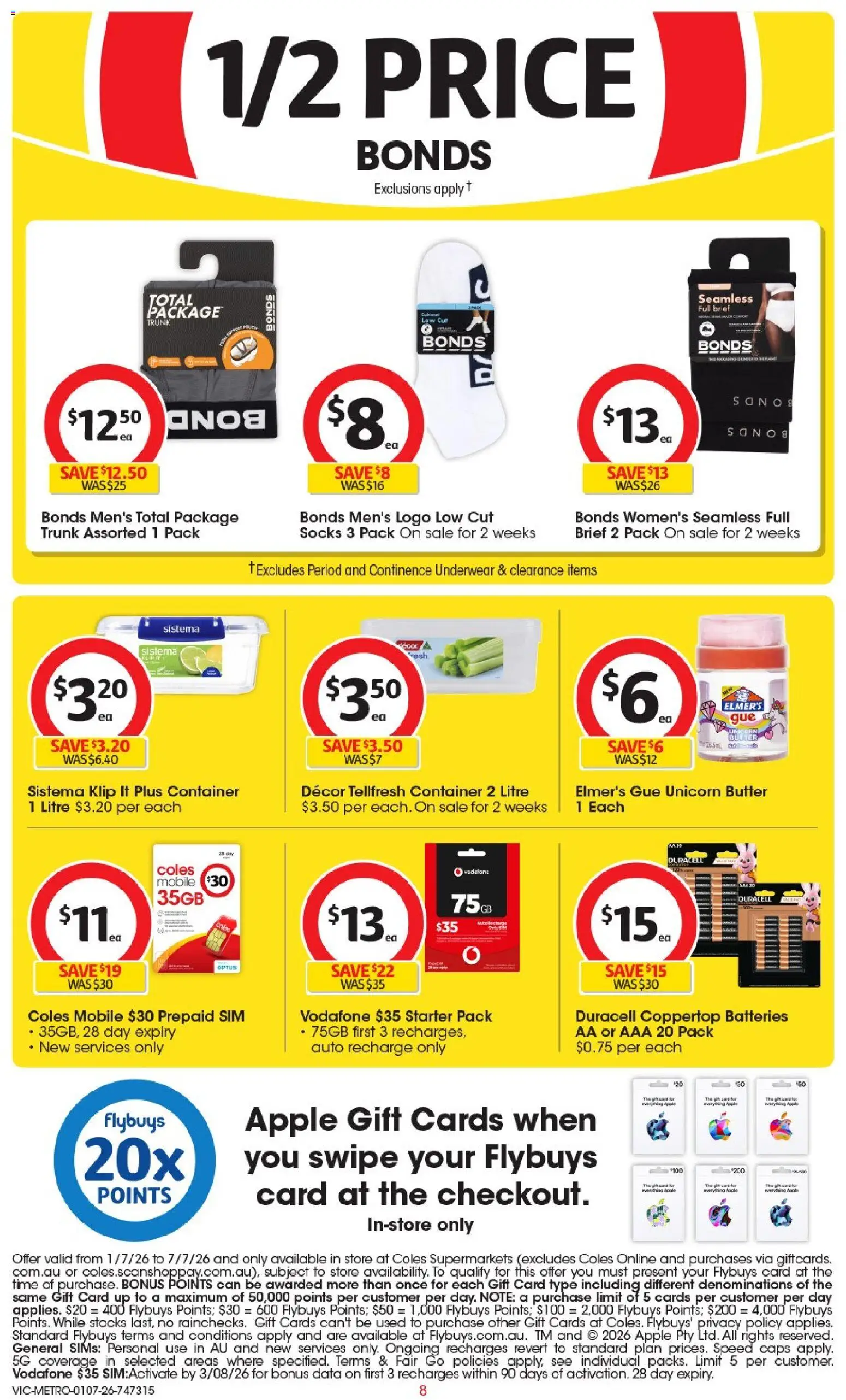 Coles catalogue - valid from 01/07/2026 | Page: 8