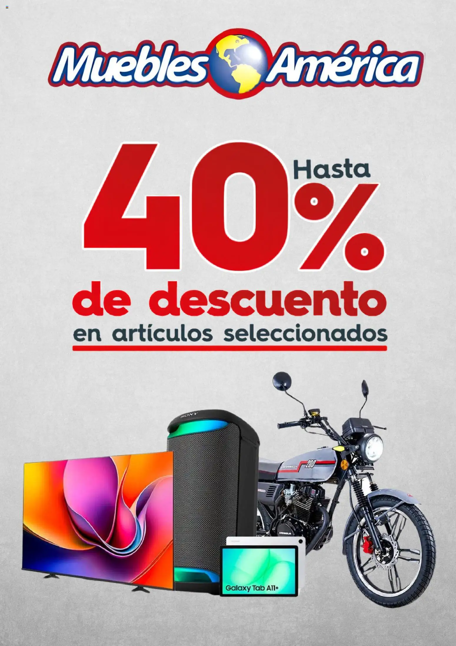 Nuevas ofertas de Muebles America válidas en toda la República Mexicana desde el 22/07/2026. ¡Encuentra las mejores ofertas en Muebles America catálogo! | Página: 1