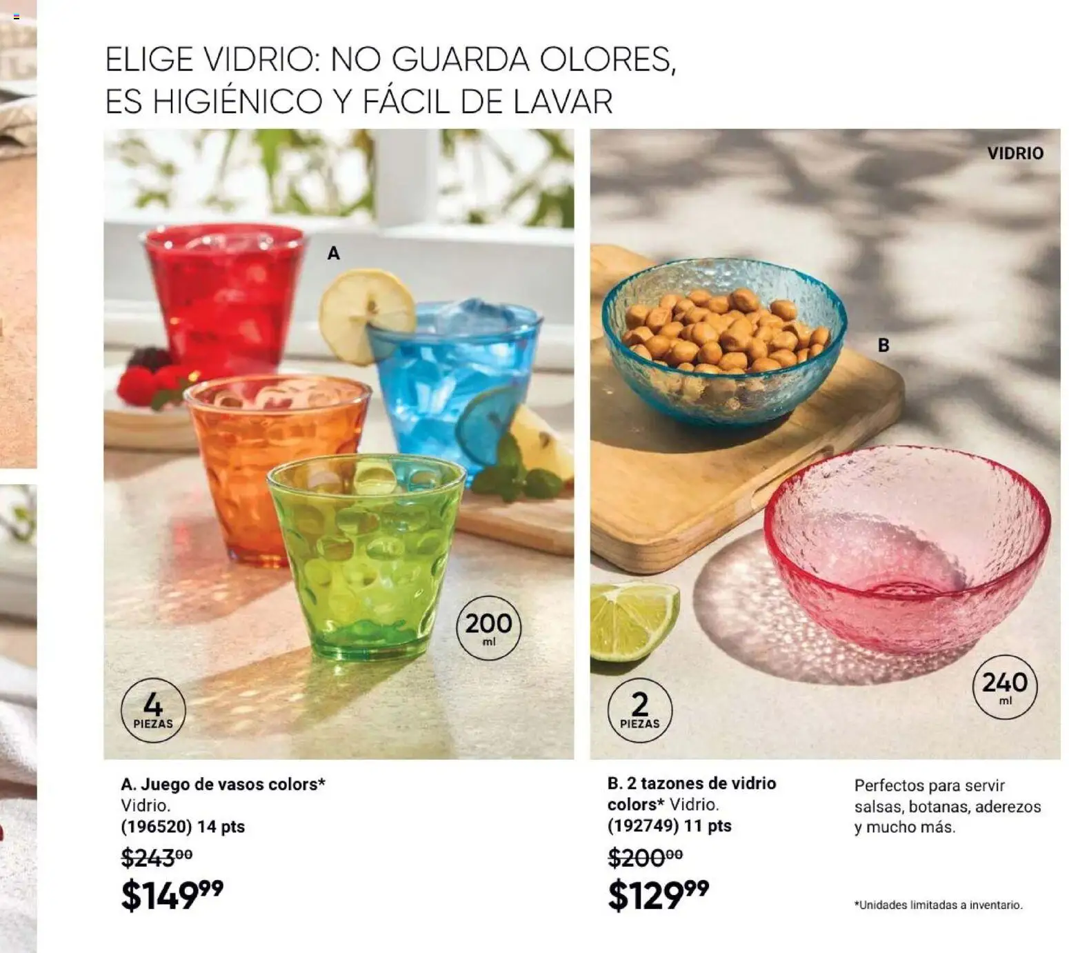 Nuevas ofertas de AVON válidas en toda la República Mexicana desde el 31/07/2026. ¡Encuentra las mejores ofertas en AVON Casa & Estilo 12 2026! | Página: 67 | Productos: Juego, Vasos
