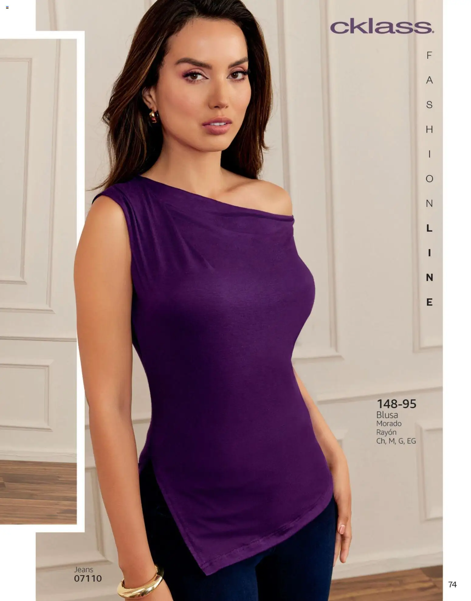 Nuevas ofertas de Cklass válidas en toda la República Mexicana desde el 08/07/2026. ¡Encuentra las mejores ofertas en Cklass catálogo Secrets! | Página: 114 | Productos: Blusa