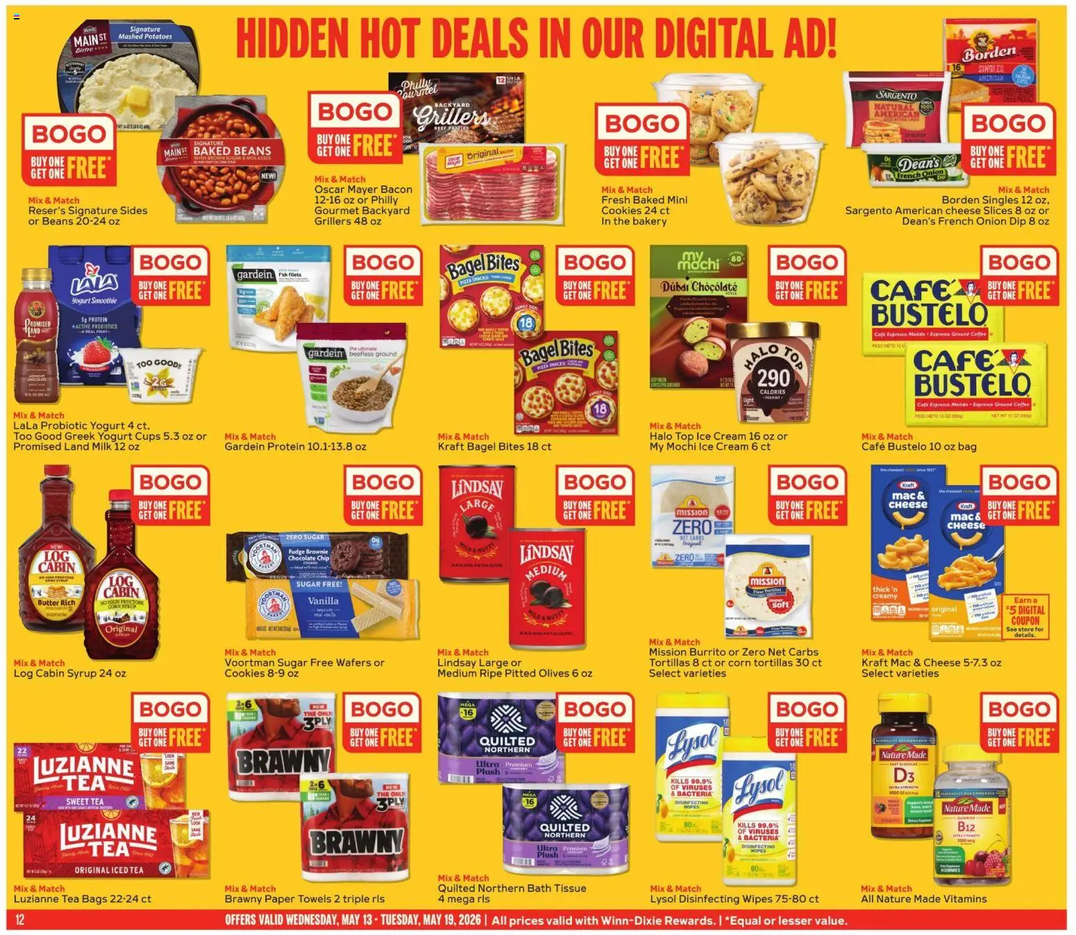 Winn Dixie Weekly Ad - valid from 13.05.2026 | Page: 12