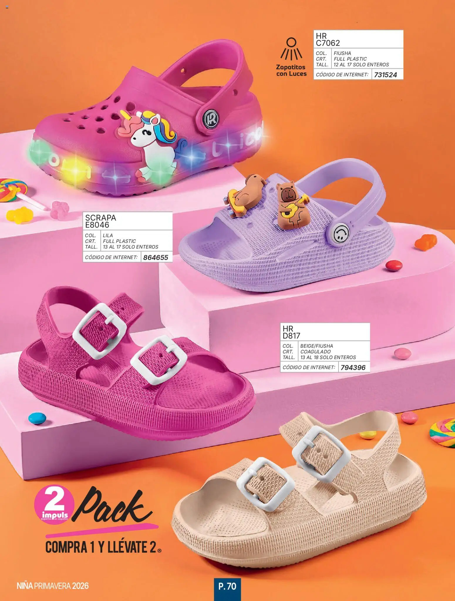 Nuevas ofertas de Impuls válidas en toda la República Mexicana desde el 01/01/2026. ¡Encuentra las mejores ofertas en Impuls catálogo Niña! | Página: 72