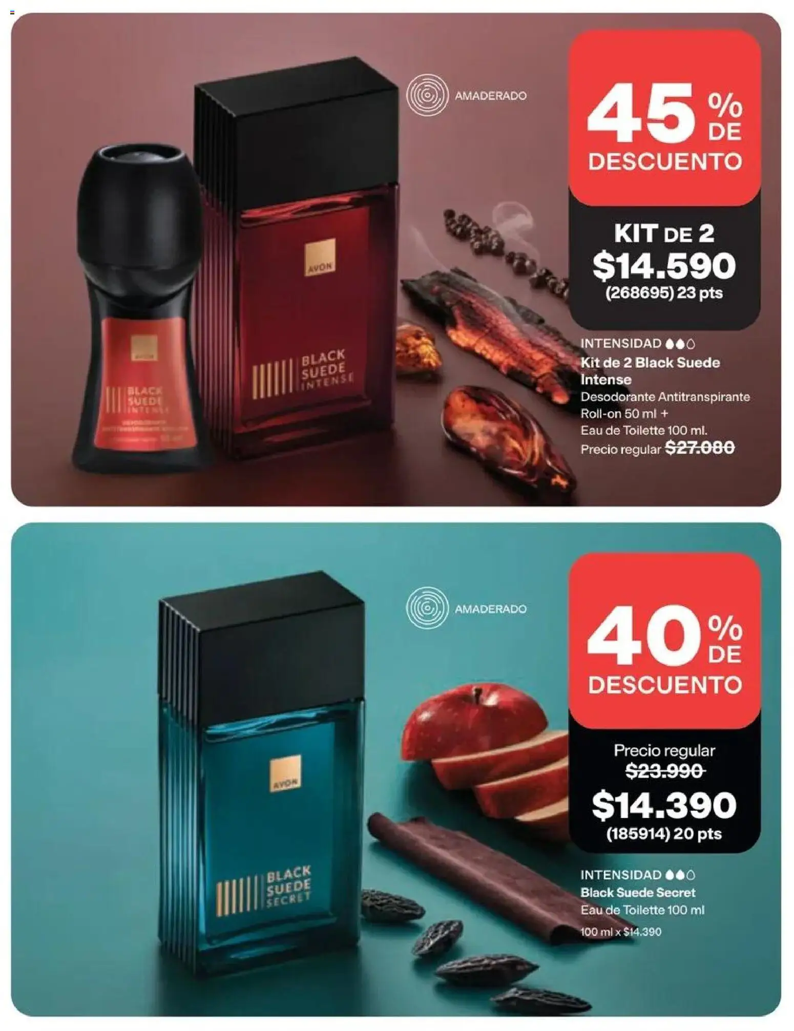 Catálogo Avon Campaña 14 │ válido desde el 15.09.2026 | Página: 64 | Productos: Eau de toilette, Desodorante, Antitranspirante