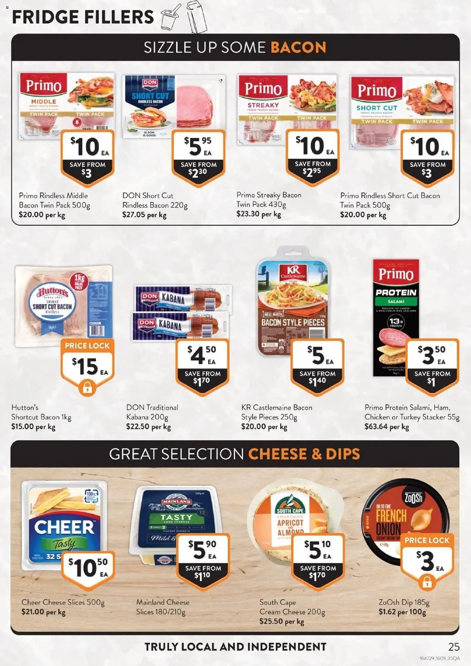 Foodworks catalogue - valid from 16/09/2026 | Page: 25 | Products: Bacon, Protein, Salami, Chicken