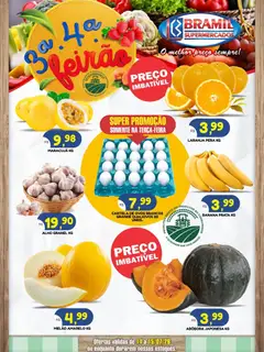 Bramil Supermercados ofertas Feirão - Pré-Visualização do folheto da loja Bramil Supermercados, válido de 14/07/2026