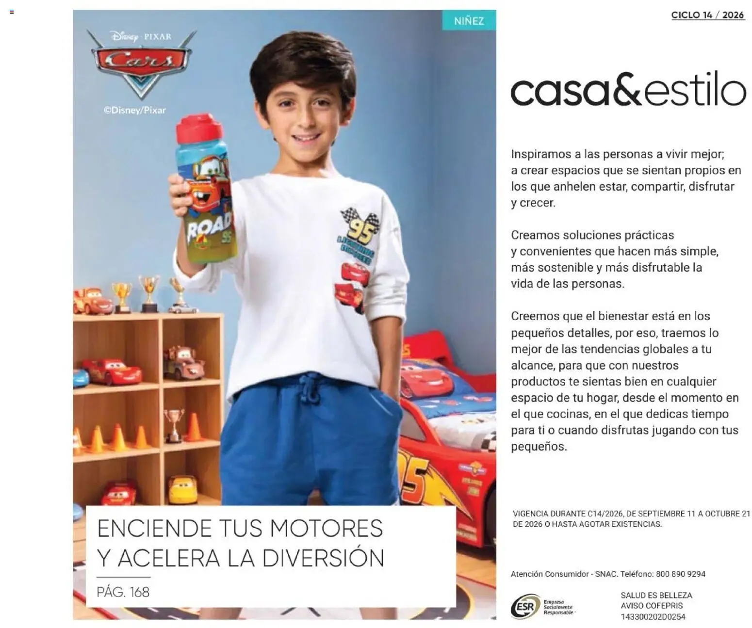 Nuevas ofertas de AVON válidas en toda la República Mexicana desde el 11/09/2026. ¡Encuentra las mejores ofertas en AVON Casa & Estilo 14 2026! | Página: 11 | Productos: Té, Teléfono