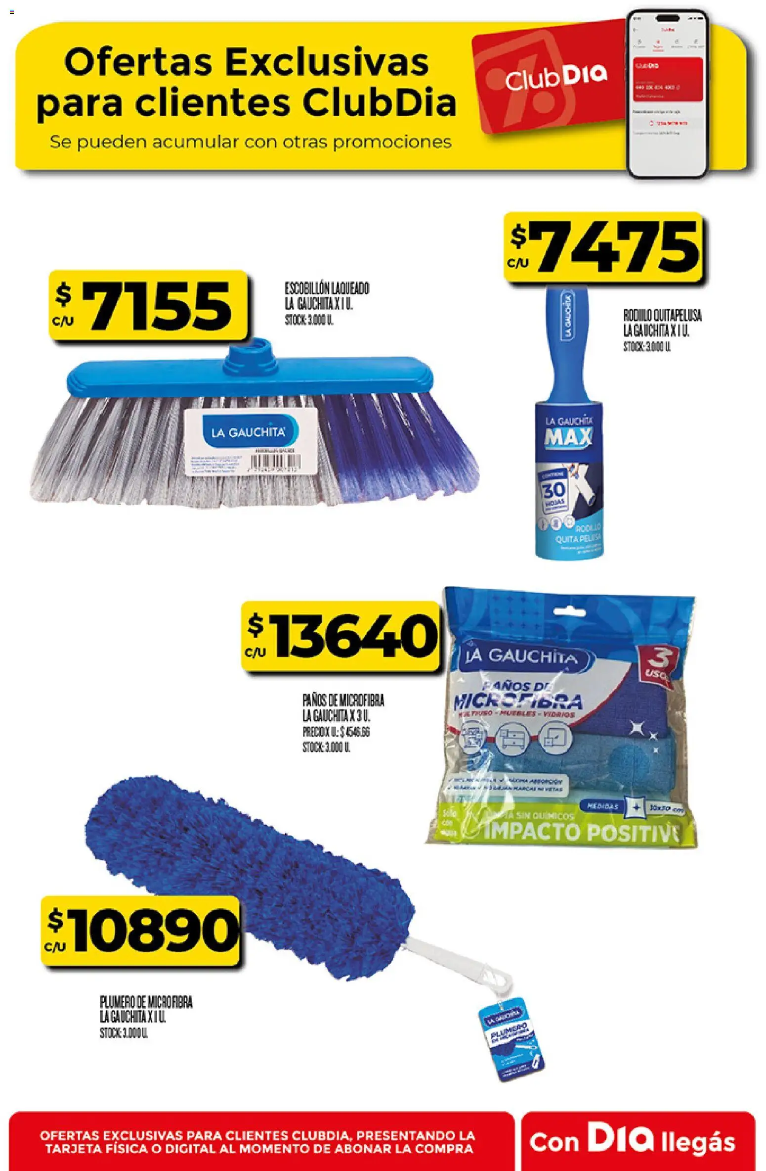 Supermercado DIA Ofertas │ válido desde el 01/09/2026 | Página: 25 | Productos: Plumero, Rodillo, Escobillon