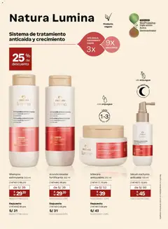 Vista previa de folleto Natura catálogo  - Ciclo 7 de la Natura válido desde 31.03.2026 | Página: 128 | Productos: Máscara, Shampoo, Acondicionador