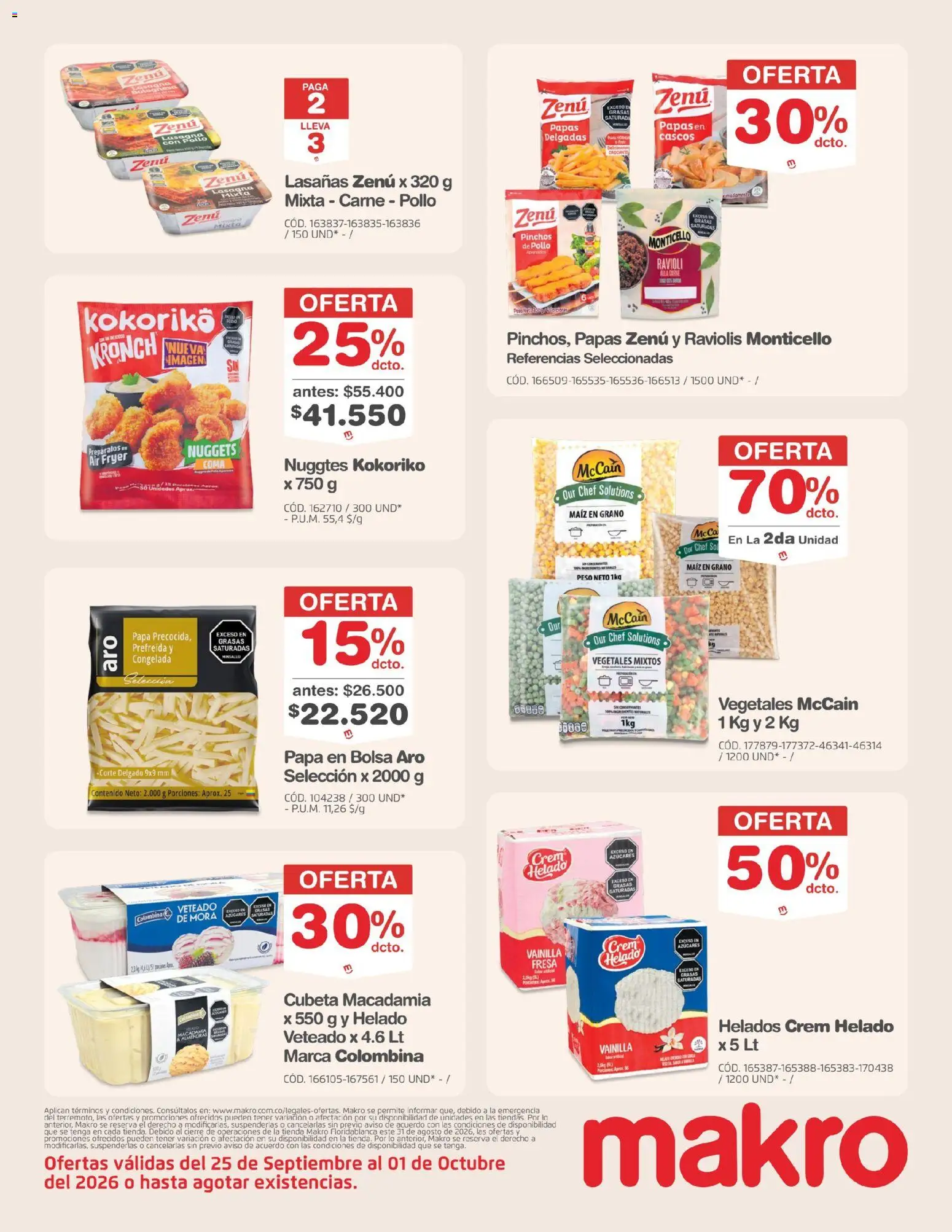 Makro revista - valida desde el 25/09/2026 | Página: 4