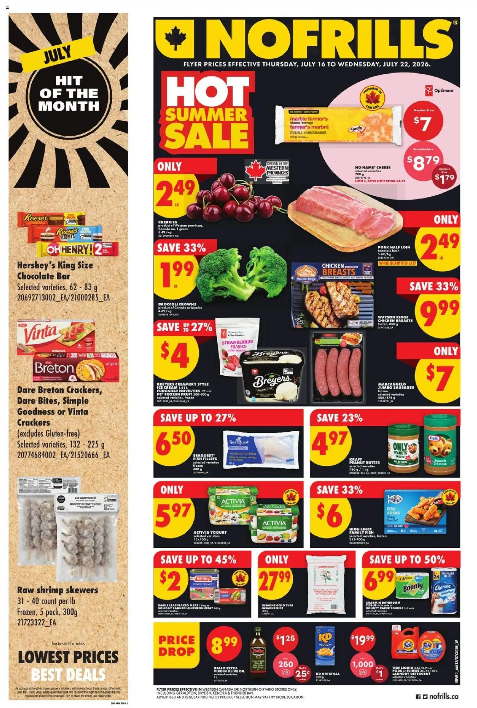 No Frills flyer valid from Jul 16, 2026 | Page: 1