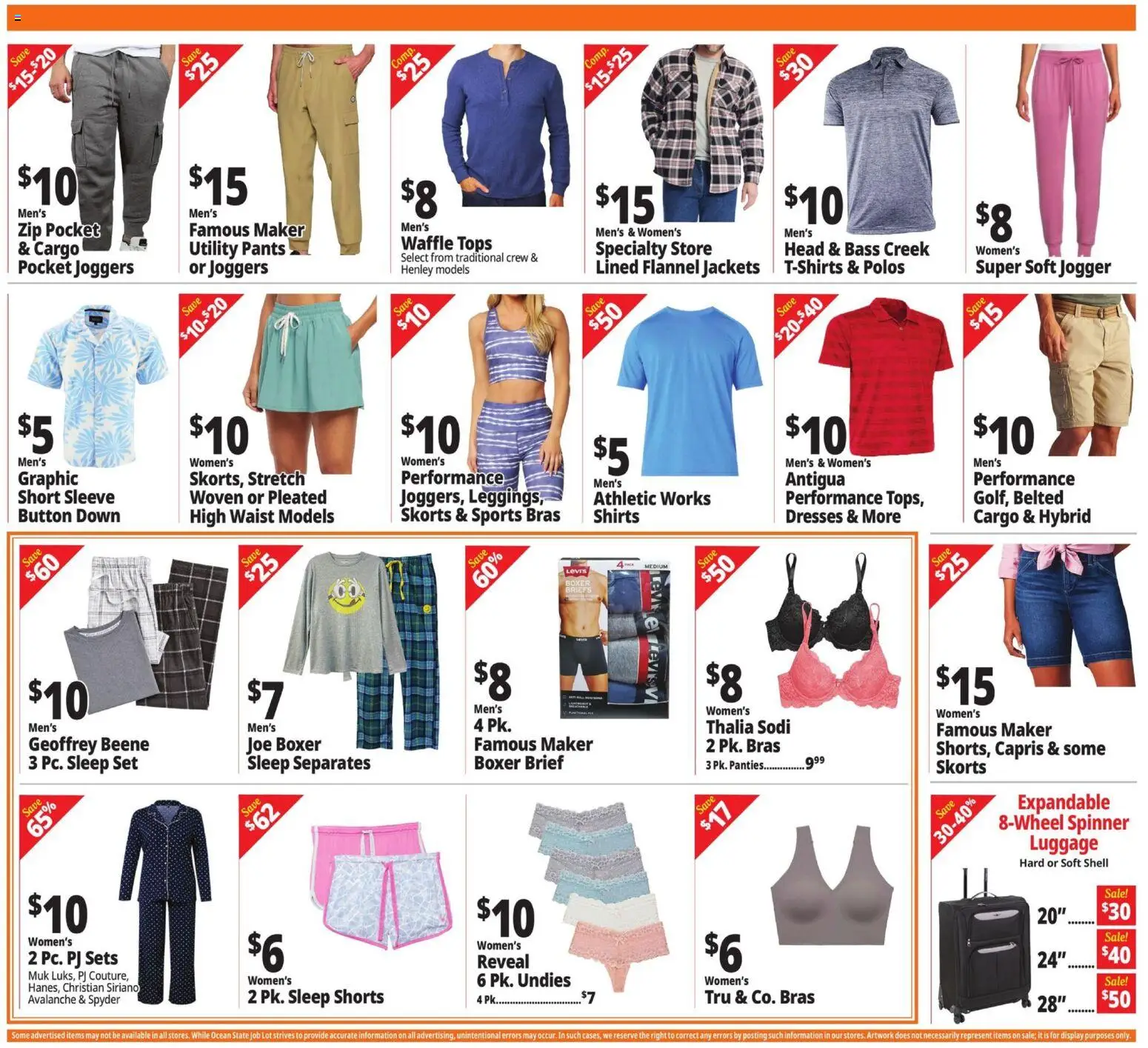 Ocean State Job Lot Weekly Ad - MA - valid from 09/03/2026 | Page: 6 | Products: Pants, Shorts, Panties