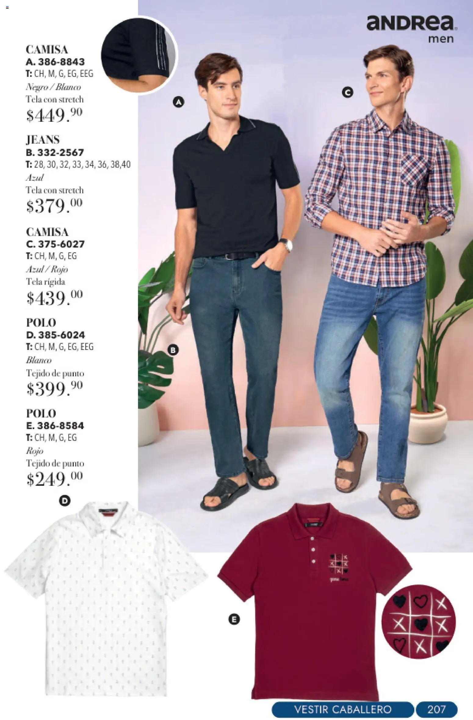 Nuevas ofertas de Andrea válidas en toda la República Mexicana desde el 23/08/2026. ¡Encuentra las mejores ofertas en Andrea catálogo Tropical! | Página: 207