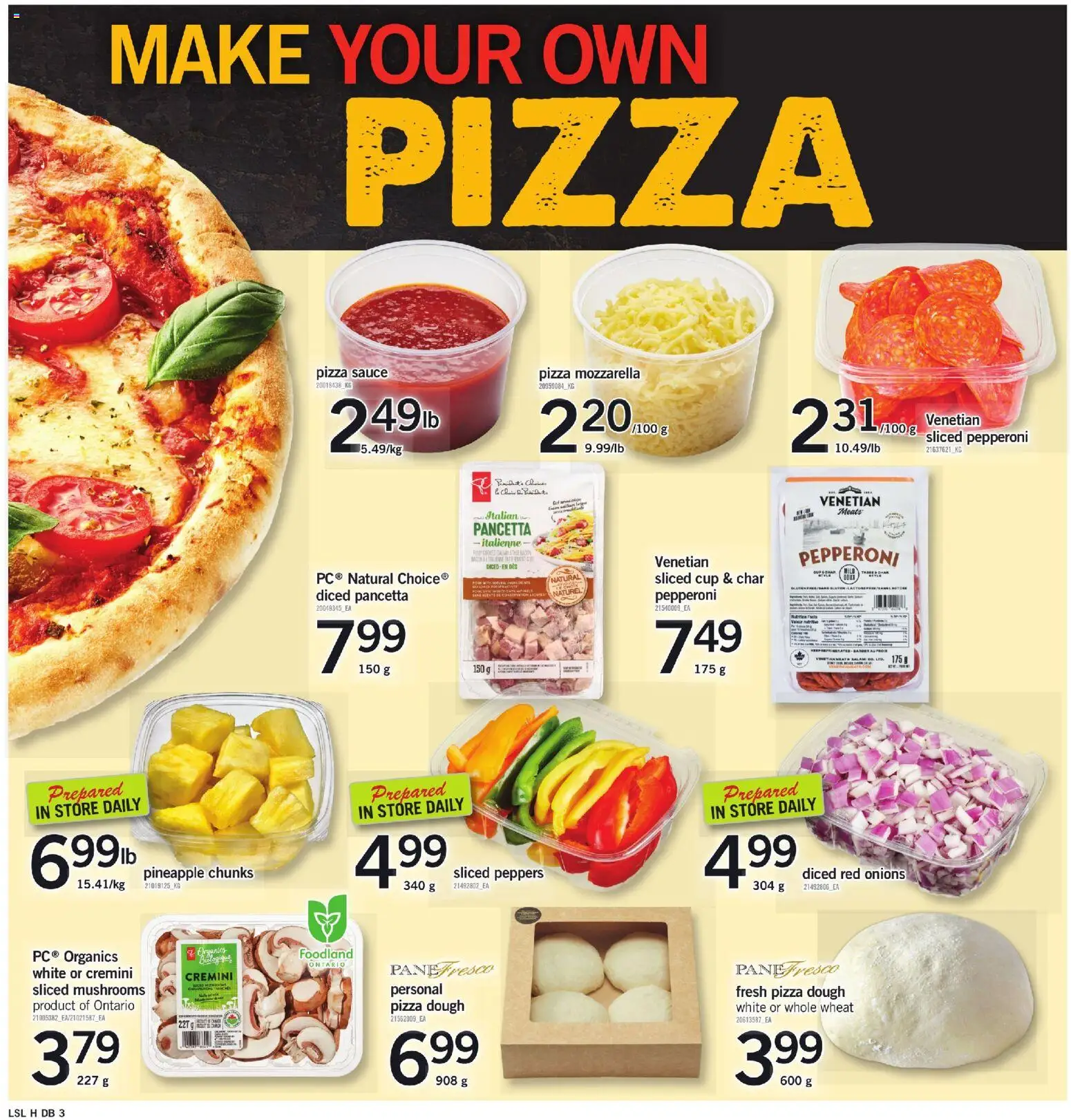 Loblaws flyer valid from 18.06.2026 | Page: 9 | Products: Pineapple, Pizza