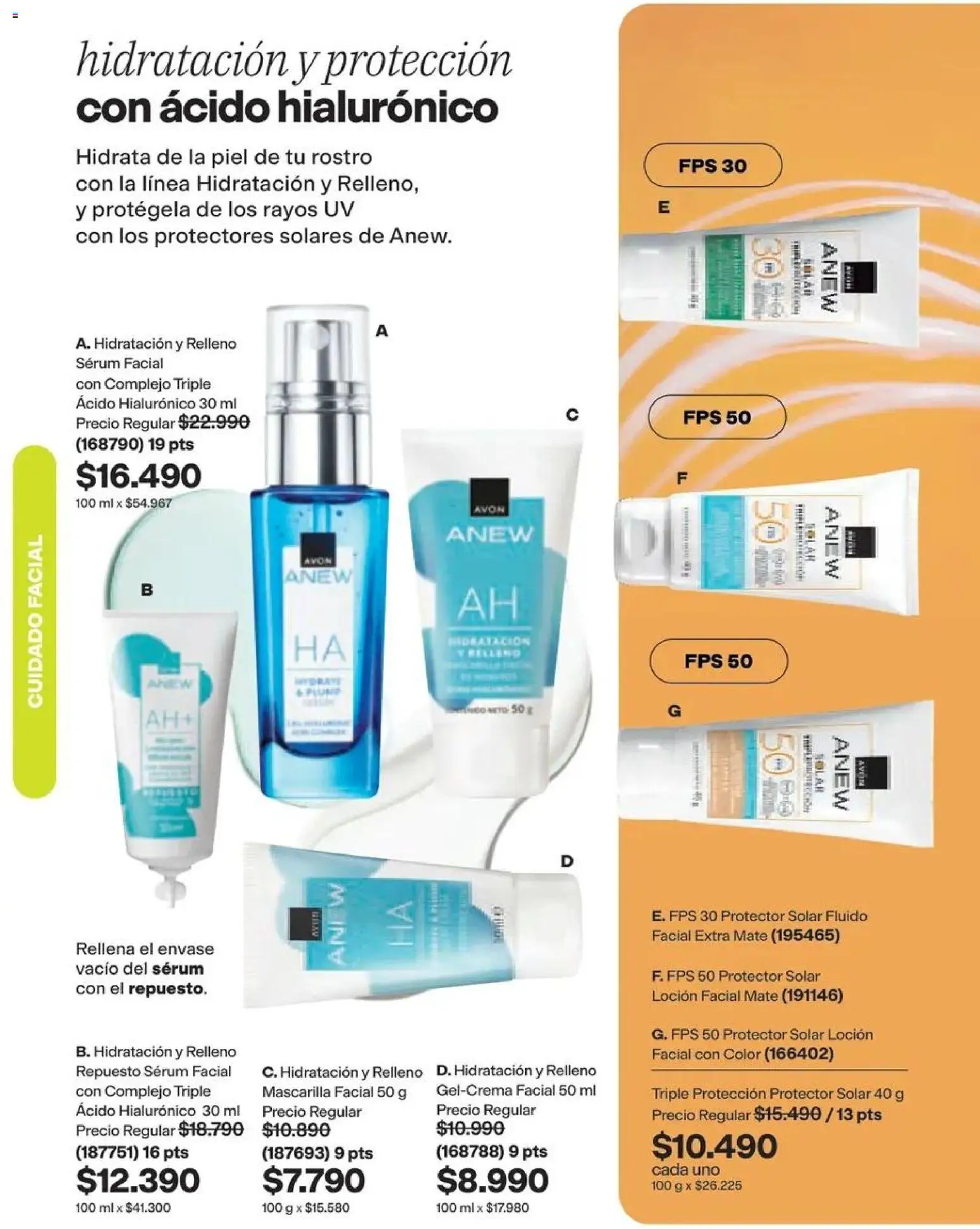 Catálogo Avon Campaña 14 │ válido desde el 15.09.2026 | Página: 83 | Productos: Loción, Protectores, Mascarilla, Serum