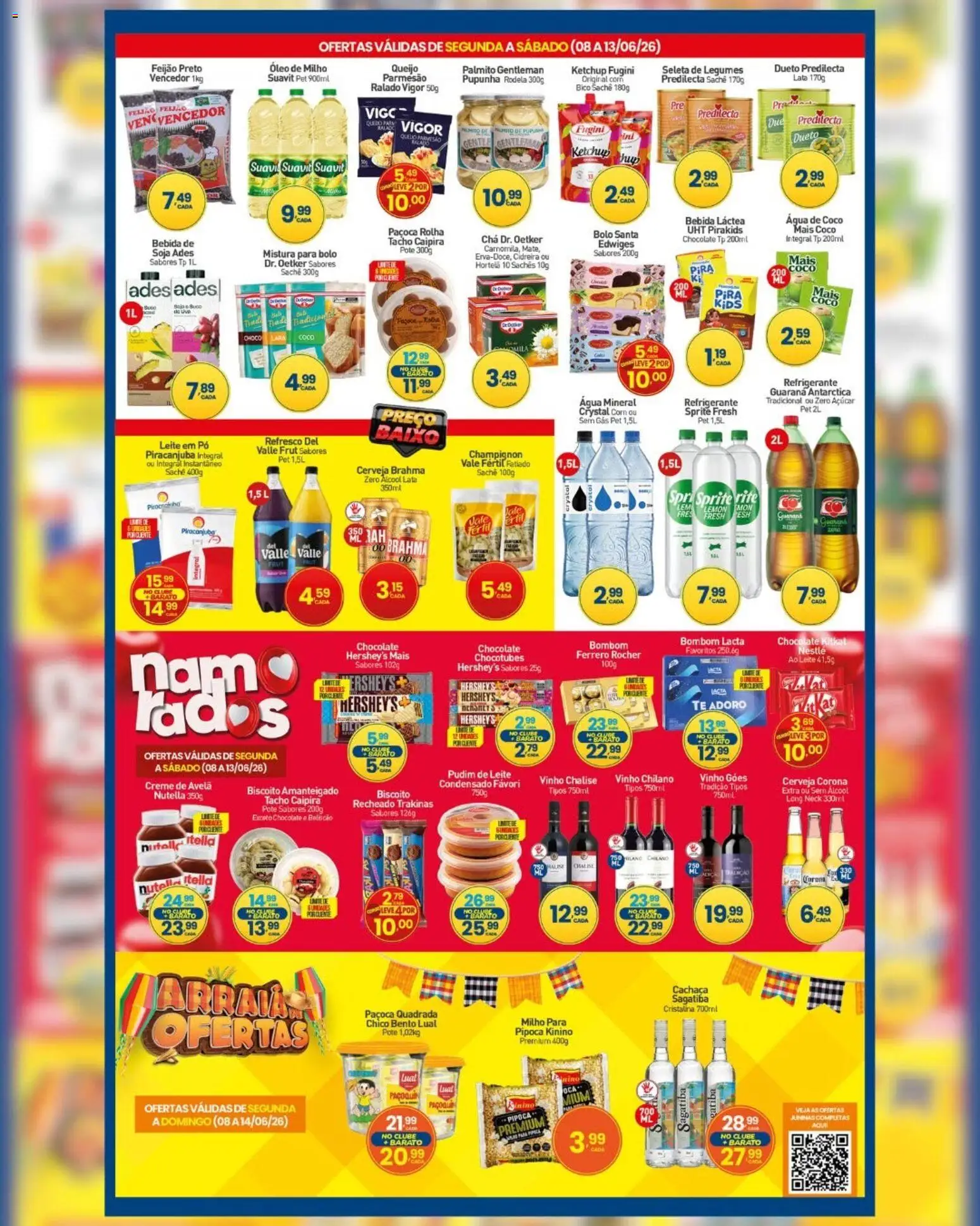 Rede Bom Lugar Folheto - válido de 08.06.2026 | Página: 2 | Produtos: Pó, Bebida, Açúcar, Leite em pó