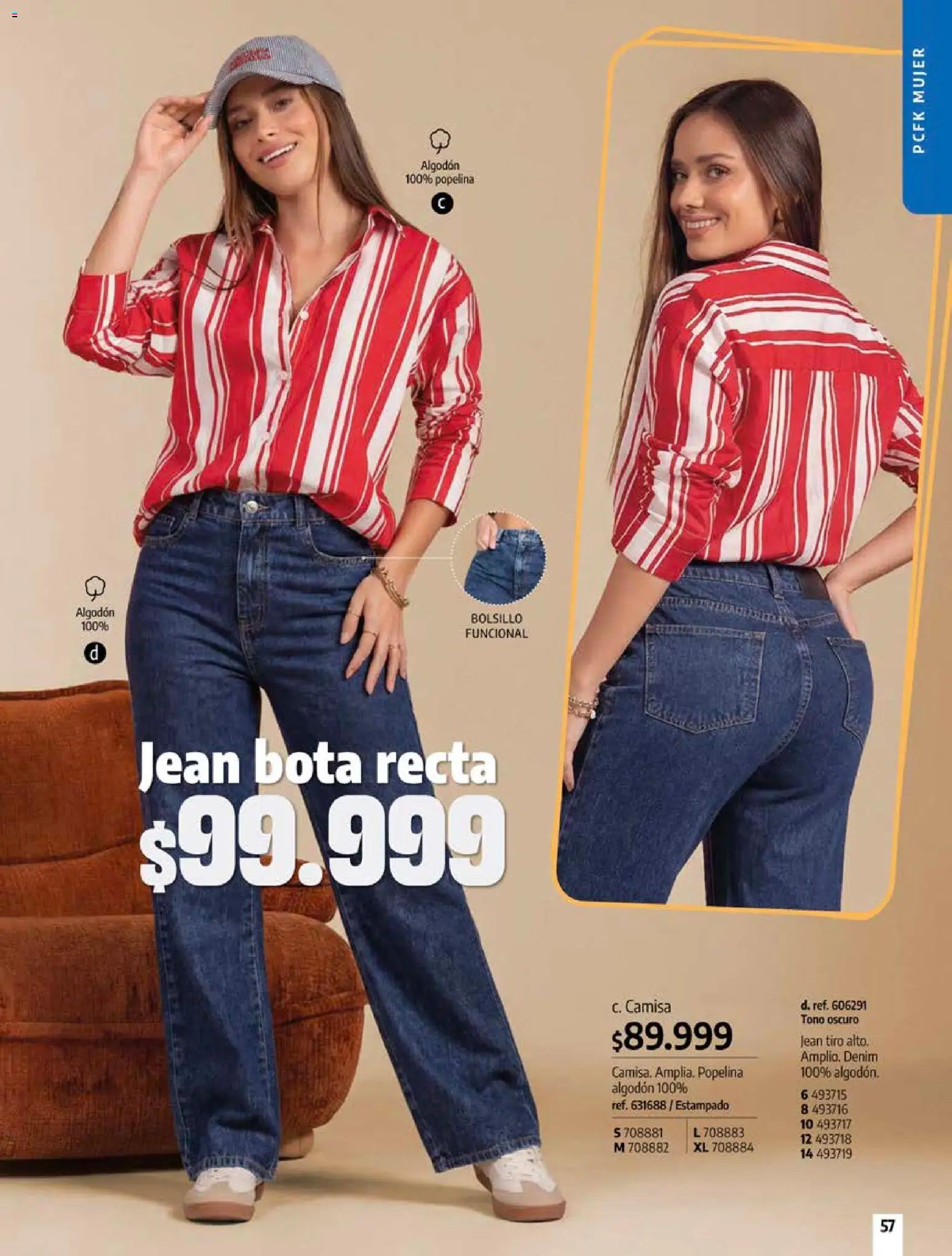 Pacifika revista - valida desde el 20.05.2026 | Página: 58 | Productos: Algodón, Jean, Camisa