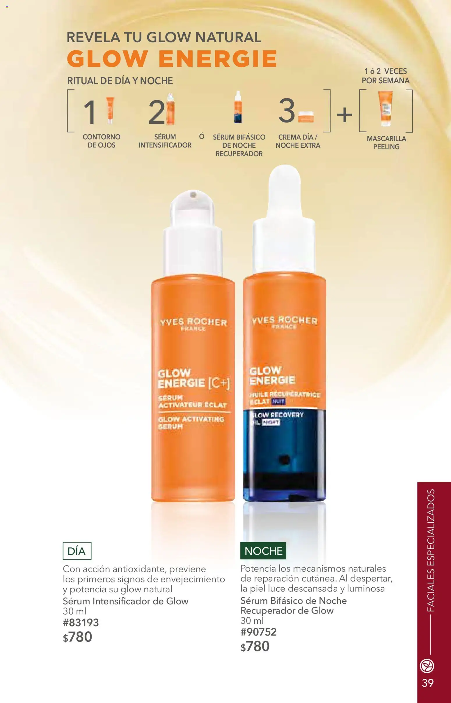 Nuevas ofertas de Yves Rocher válidas en toda la República Mexicana desde el 12.05.2026. ¡Encuentra las mejores ofertas en Yves Rocher campaña 7 2026! | Página: 39 | Productos: Serum, Crema, Contorno, Mascarilla