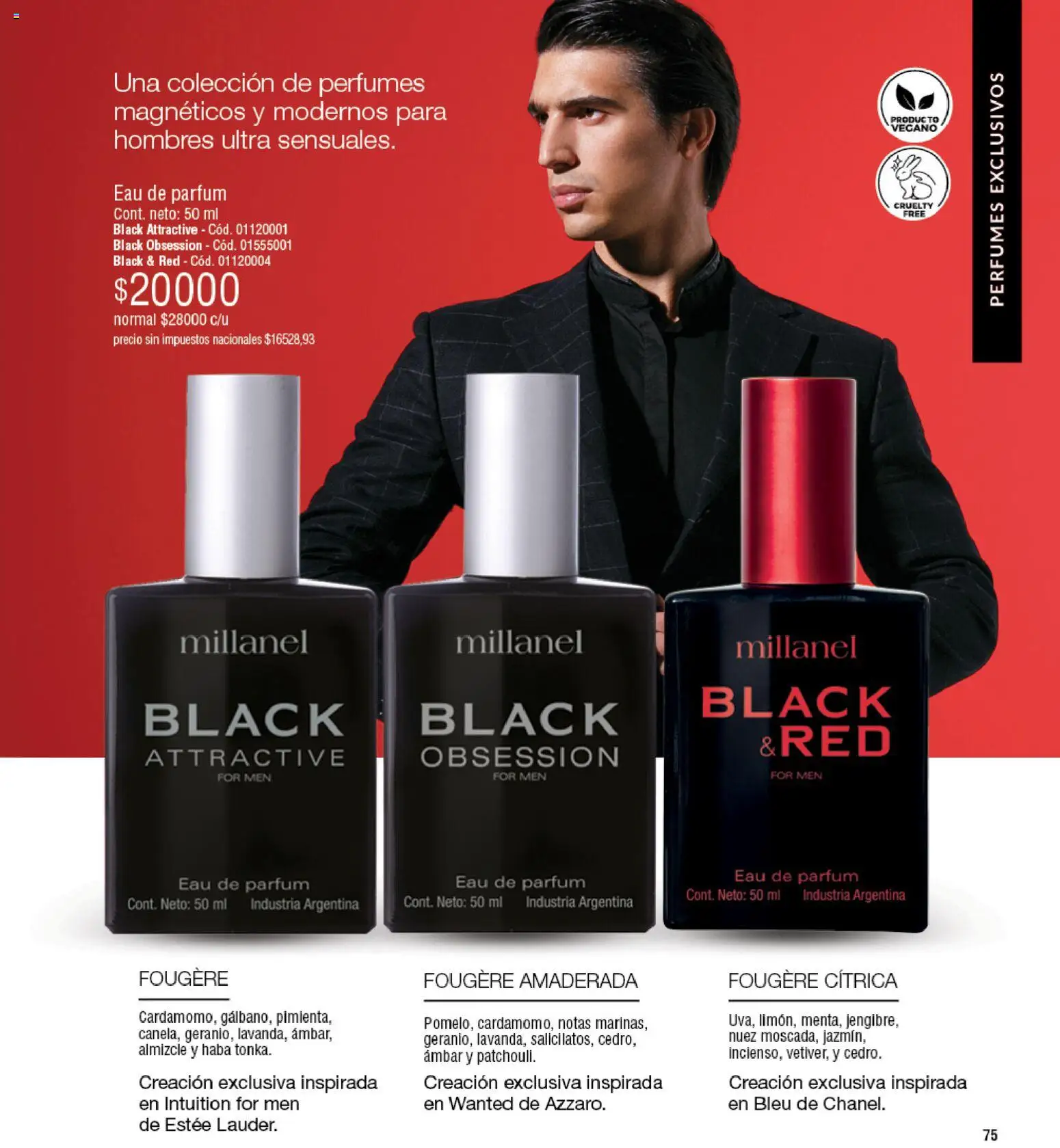 Millanel - Catálogo │ válido desde el 20/07/2026 | Página: 75 | Productos: Perfumes, Nuez