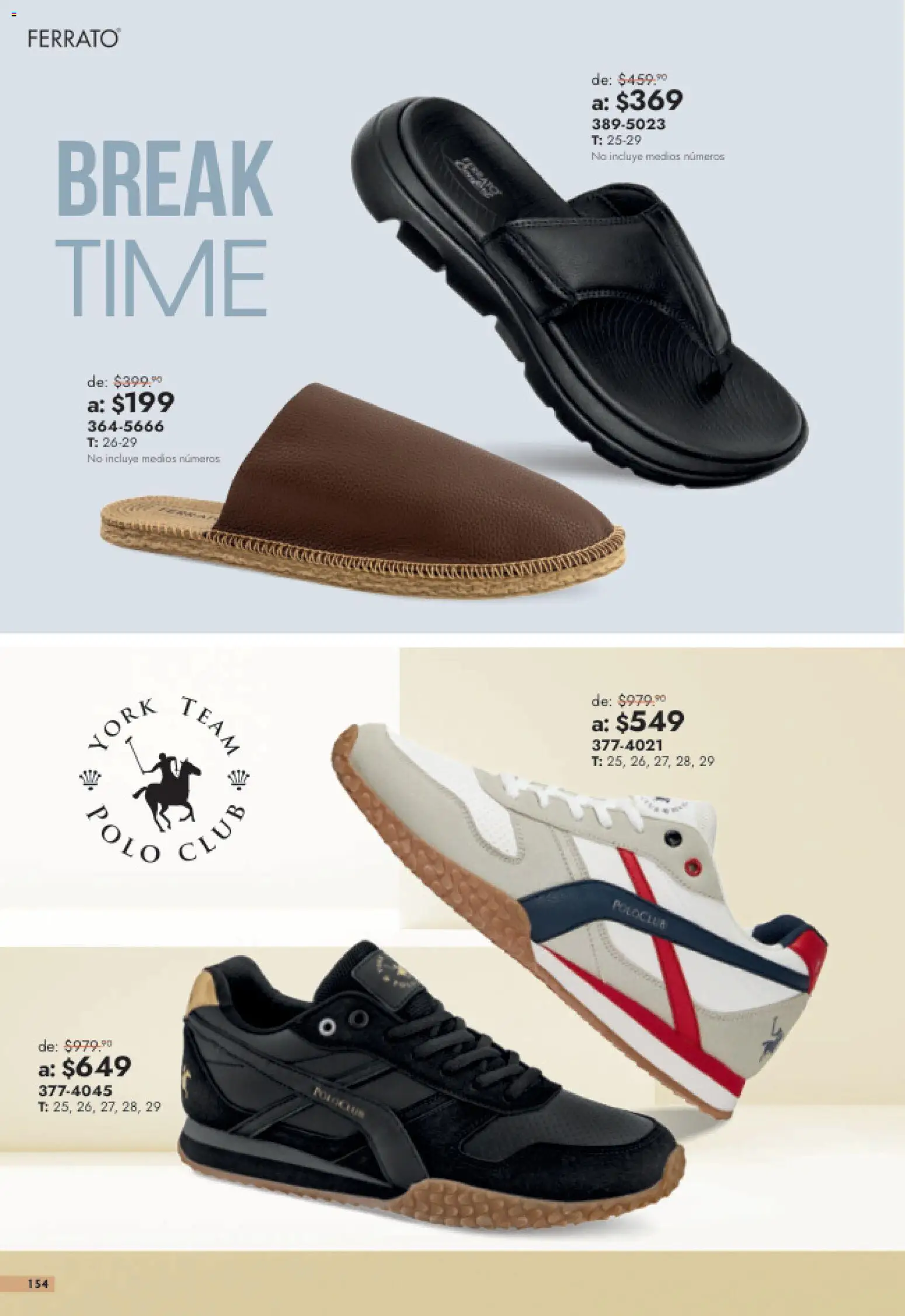 Nuevas ofertas de Andrea válidas en toda la República Mexicana desde el 26/07/2026. ¡Encuentra las mejores ofertas en Andrea catálogo Outlet! | Página: 154