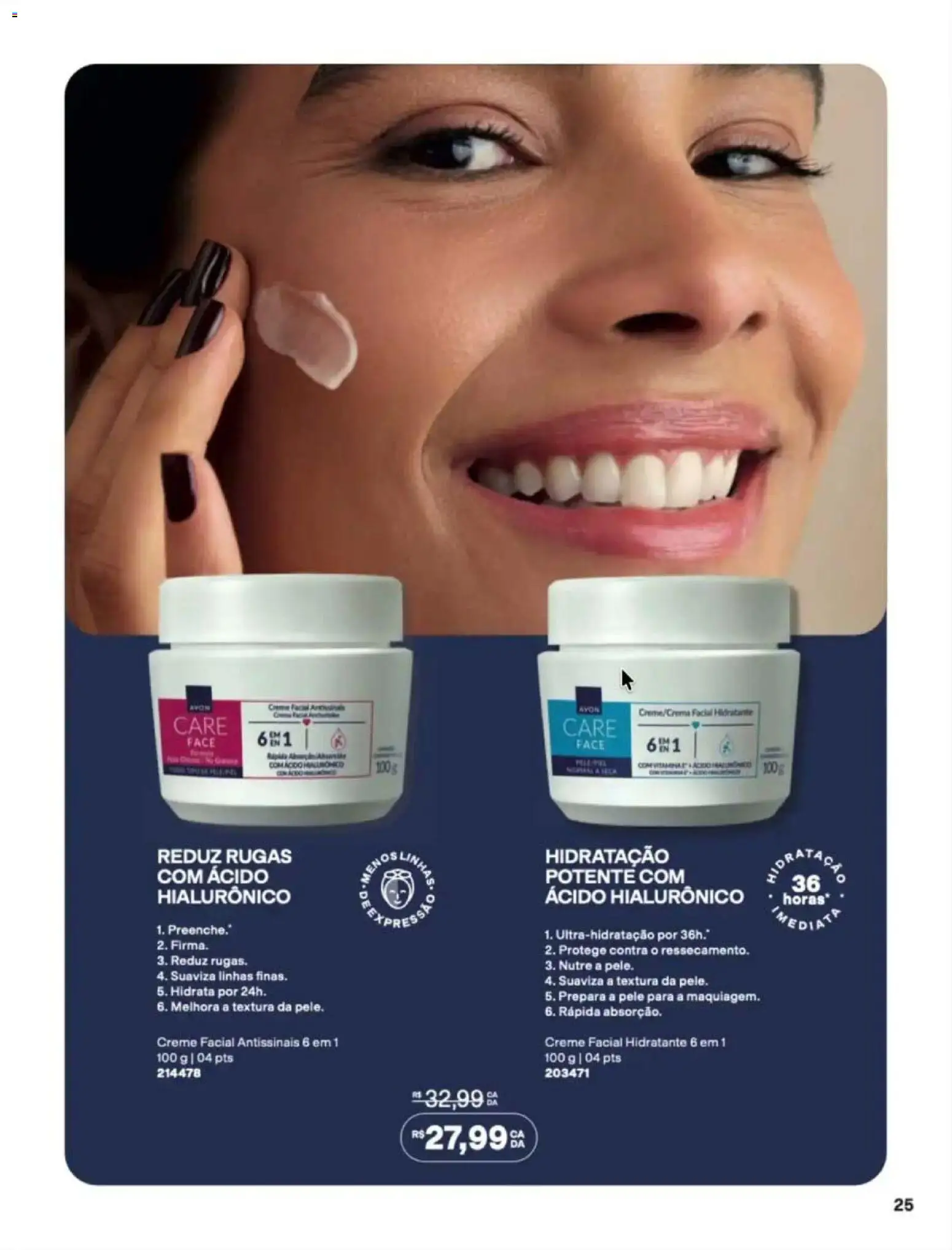 Avon Folheto - válido de 12/10/2026 | Página: 25 | Produtos: Creme facial, Creme