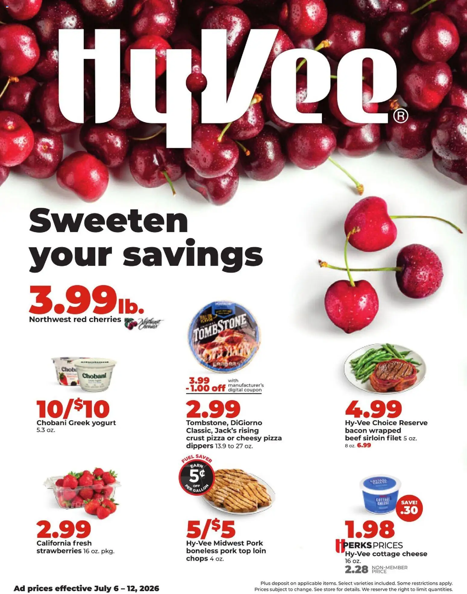 HyVee Weekly Ad - valid from 07/06/2026 | Page: 1