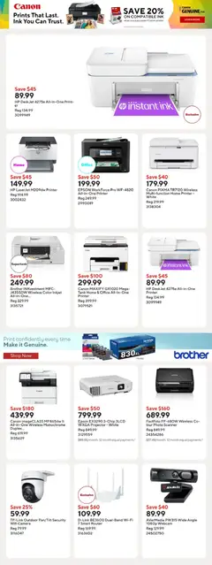 Preview of Staples weekly flyer / circulaire from shop Staples valid from Jul 24, 2026 | Page: 15
