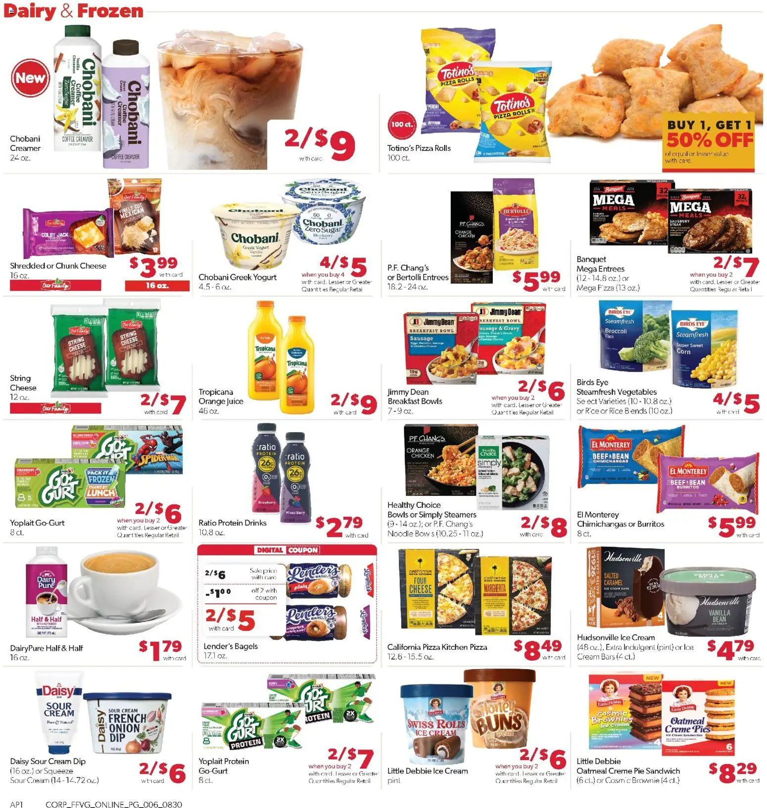 Family Fare Weekly Ad - valid from 08/30/2026 | Page: 12 | Products: Honey, Ice cream, Greek yogurt, Steak