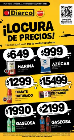 Vista previa Diarco - Especial Locura De Precios válido desde el 22/06/2026