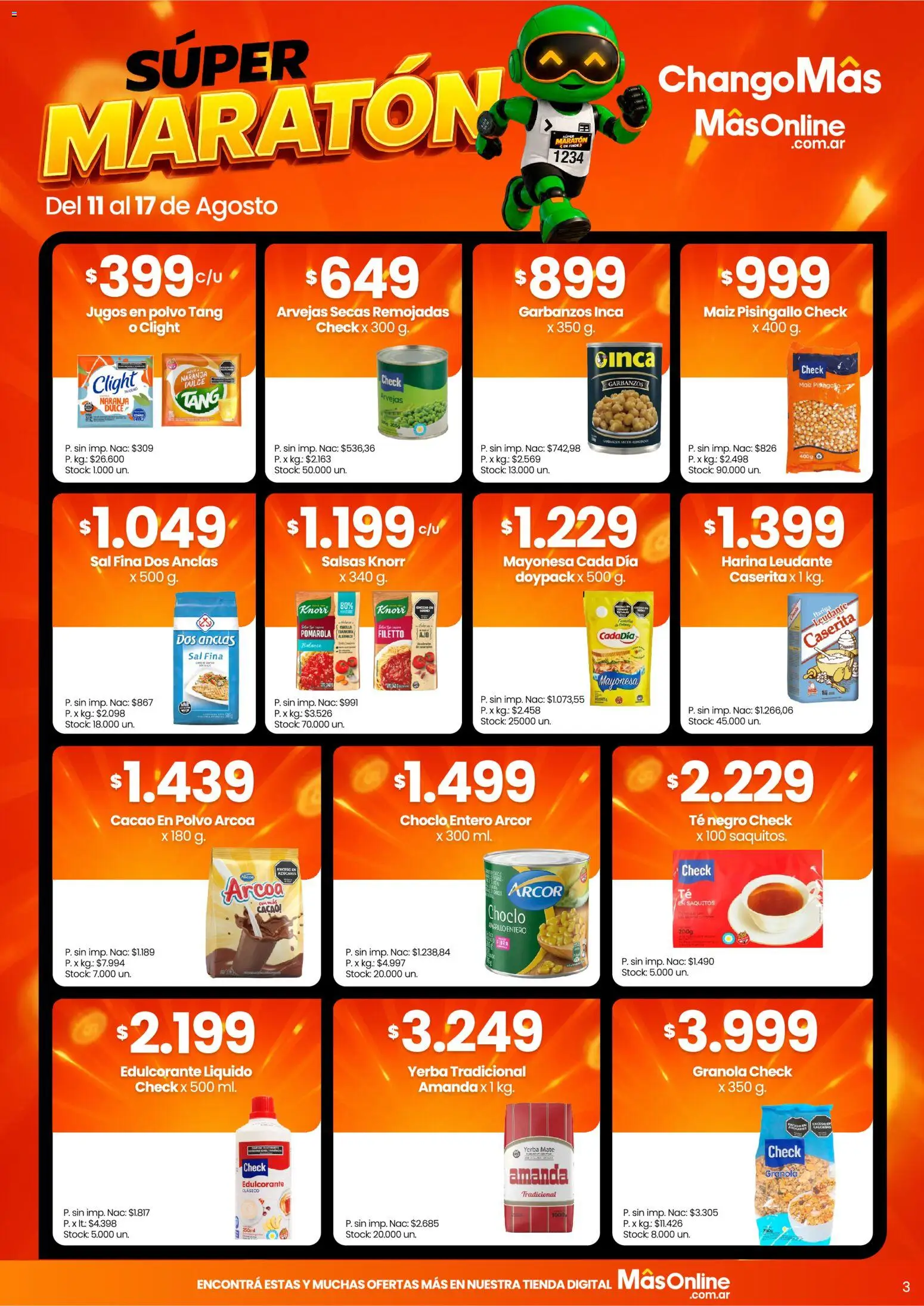 Changomas ofertas │ válido desde el 11/08/2026 | Página: 3