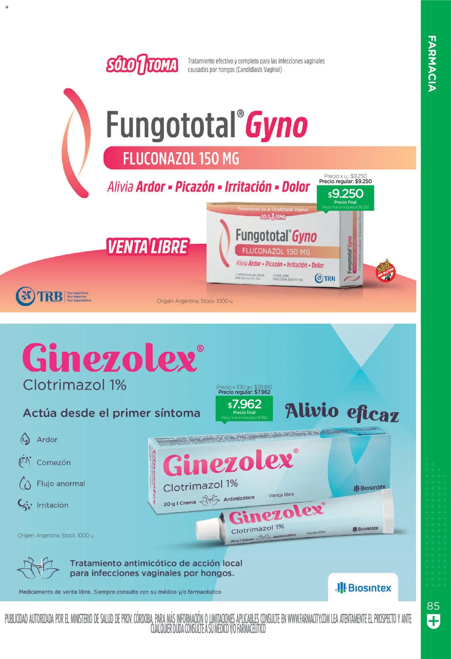 Farmacity catálogo │ válido desde el 01/10/2026 | Página: 85