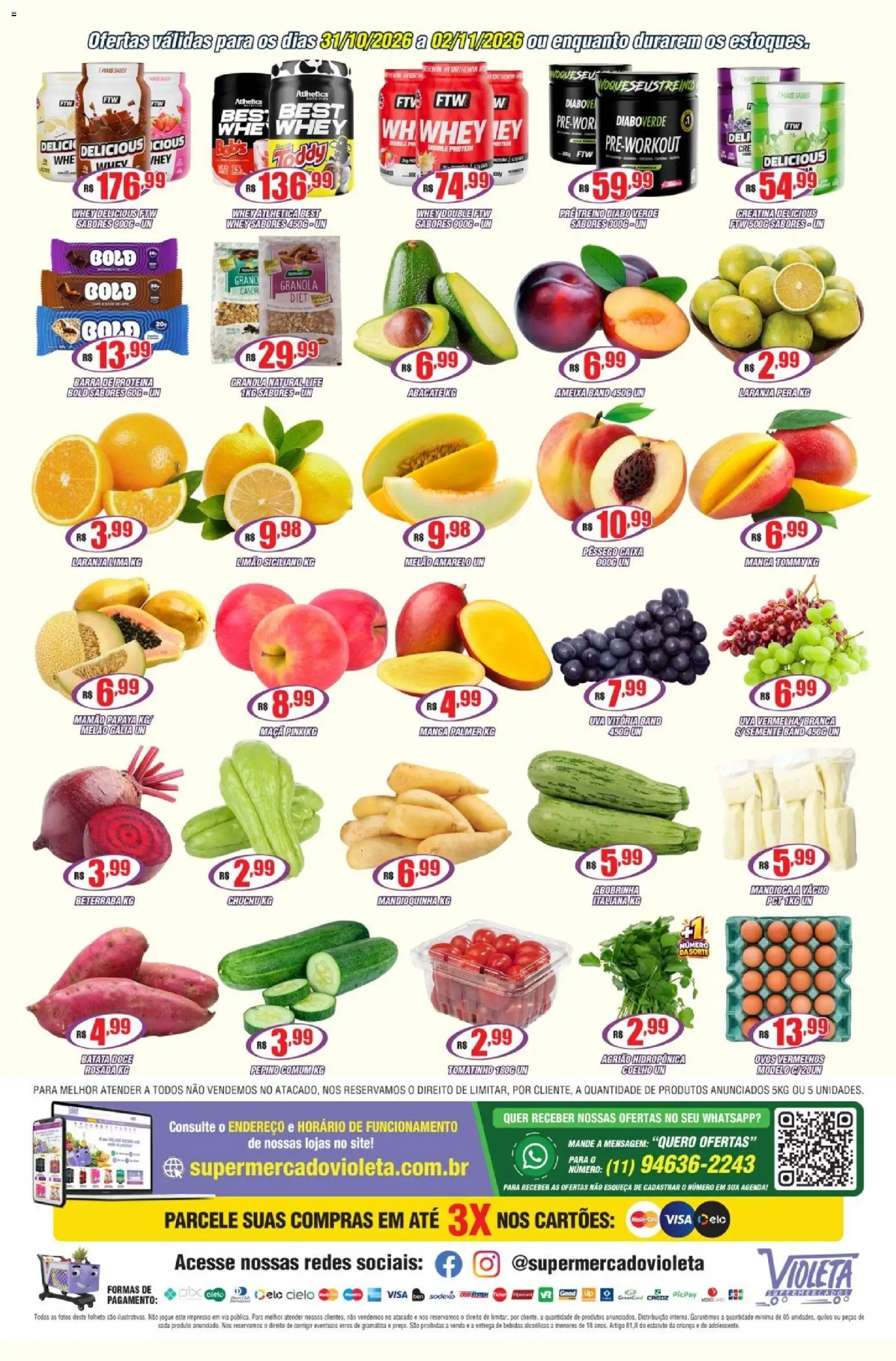 Violeta Supermercados Folheto - válido de 31/10/2026 | Página: 4